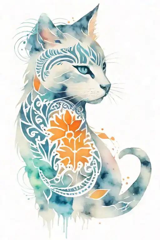 Cat And Tribal