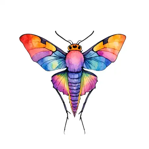 Moth Resting Add Saying Perfectly Misaligned