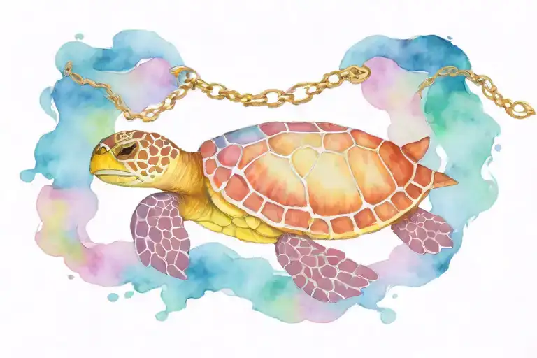Sea Turtle Anklet