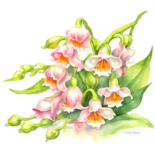 Lily Of The Valley Falling Bells