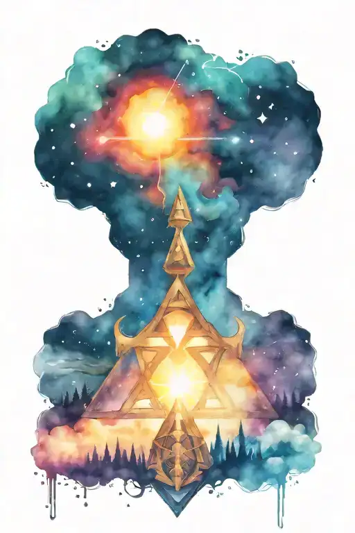 Video Game Zelda And Galaxy Inspired Simple