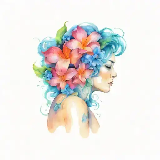 Remberance Of Mom With Flowers