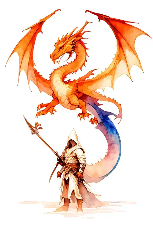 Assassin With Dragon