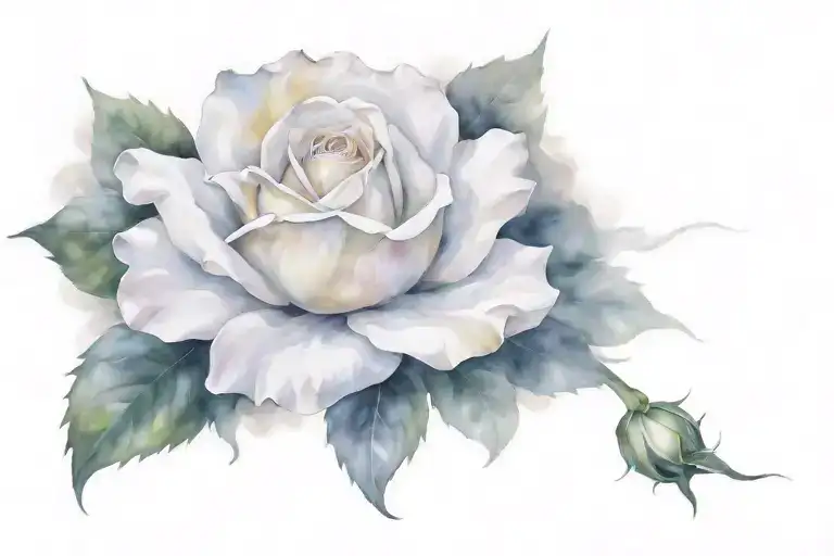 Single White Rose