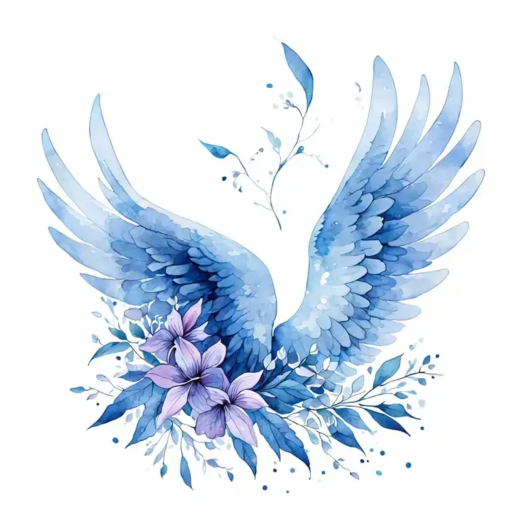 Nature Wings For The Back