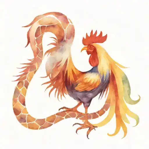 Rooster And Snake Not Only The Good I Enjoy The Bad