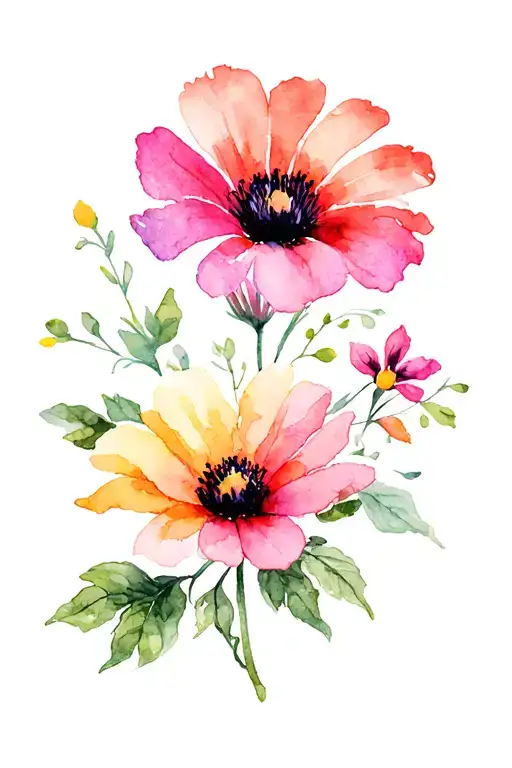 January June August September December Birth Flowers In Colour