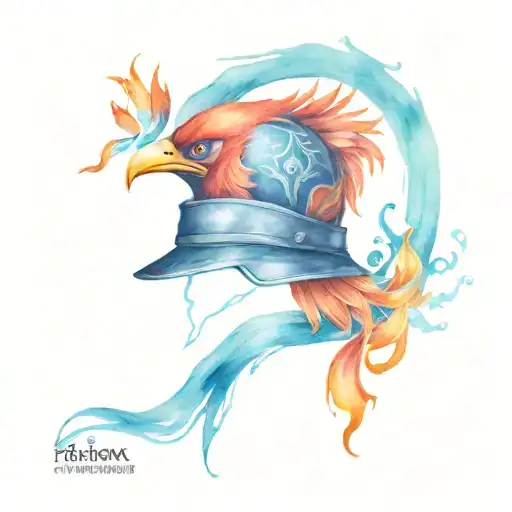 Pheonix And Firefighter Helmet