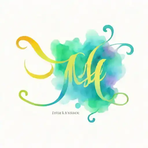 Mia In Rainbow Script