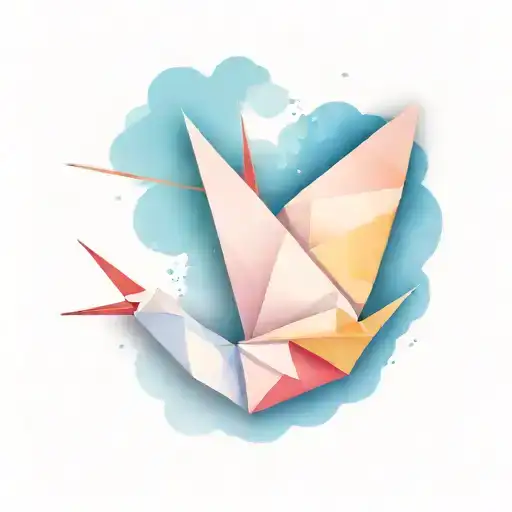 Tsuru Color Origami Crane