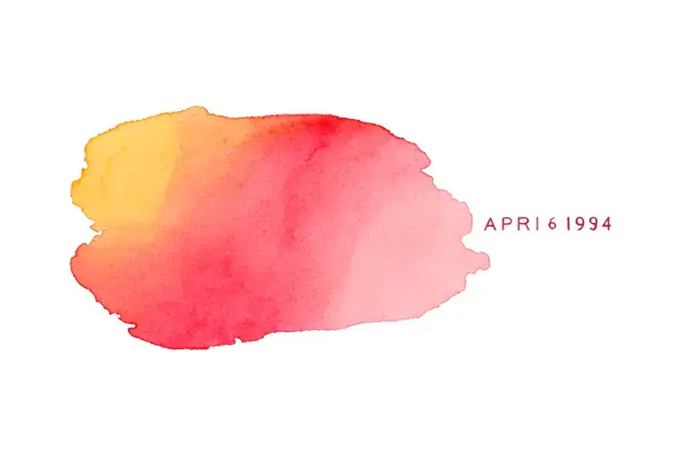 April 6 1992 1994 In Roman Numbers