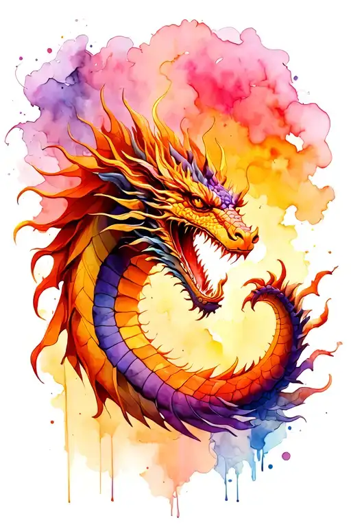 Dragon Tattoo With Weston Hidden Inside