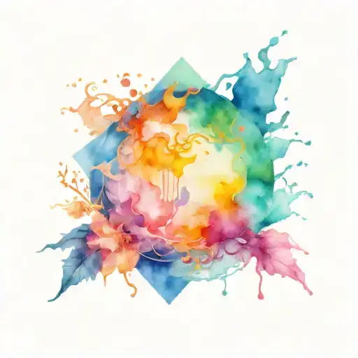 Chaotic Energy Patterns Like Oceanic Water