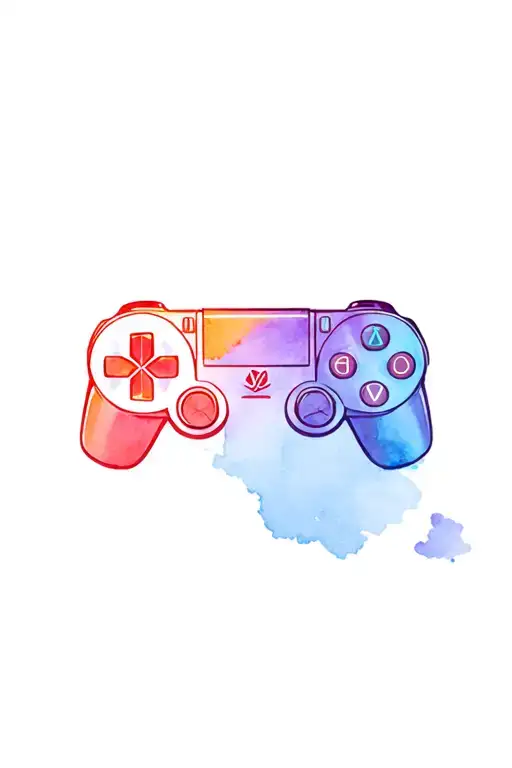 Playstation Buttons Symbolizing