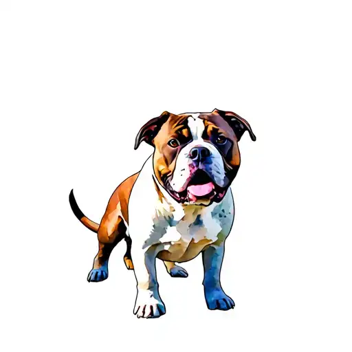 Perro American Bully Dog