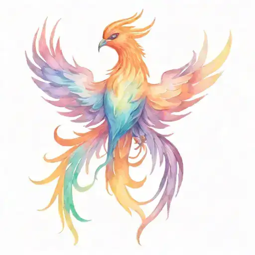 Phoenix Bird Two Sons Spouse July