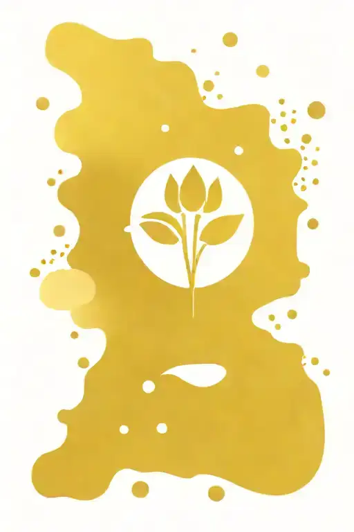 Lotus Flower Semi Colon Virgo Constellation