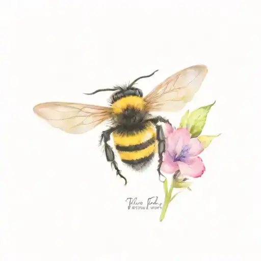 Bumble Bee With Name