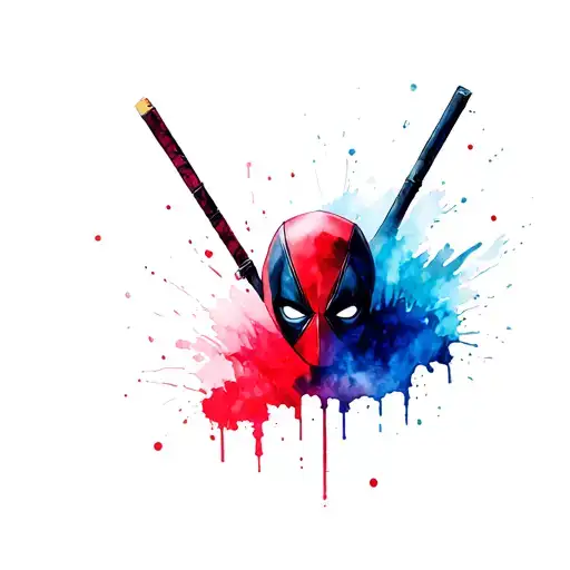 Make Dead Pool From Marvel In This Design