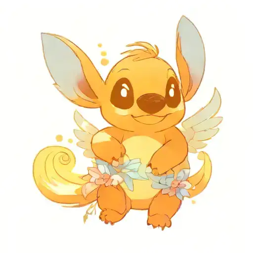 Disney Stitch And Angel