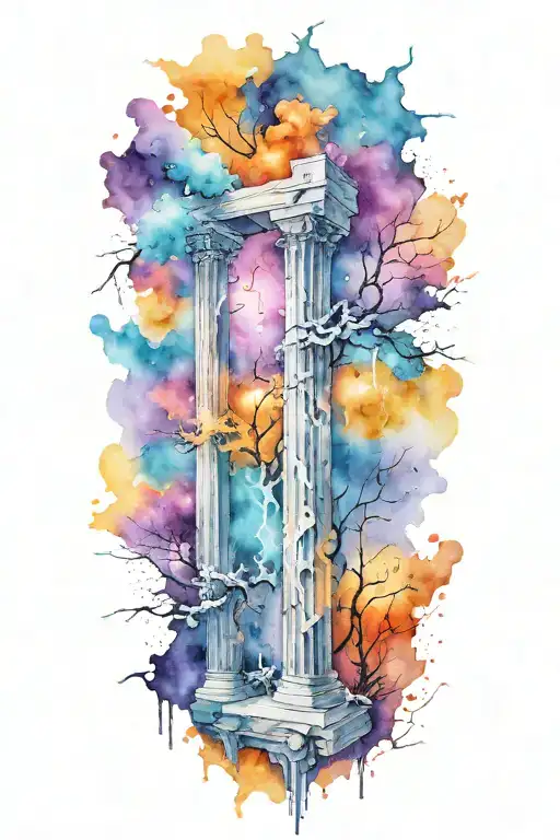 Realistic Pillars Or Creation