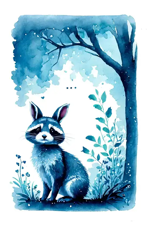 Rabbit Years Racoon Kids