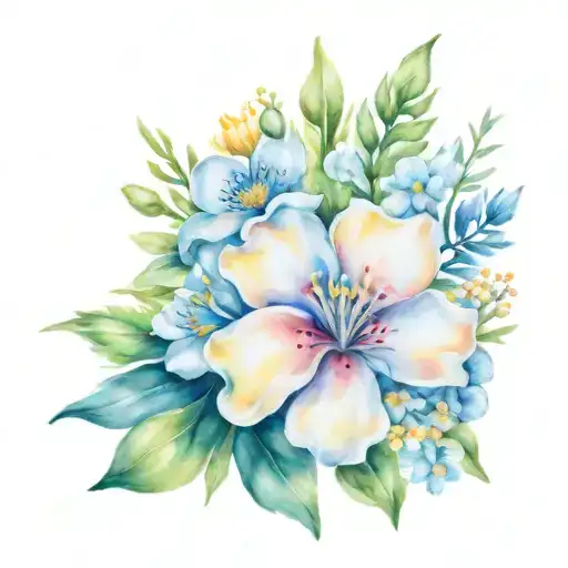 Birth Flower Bouquet