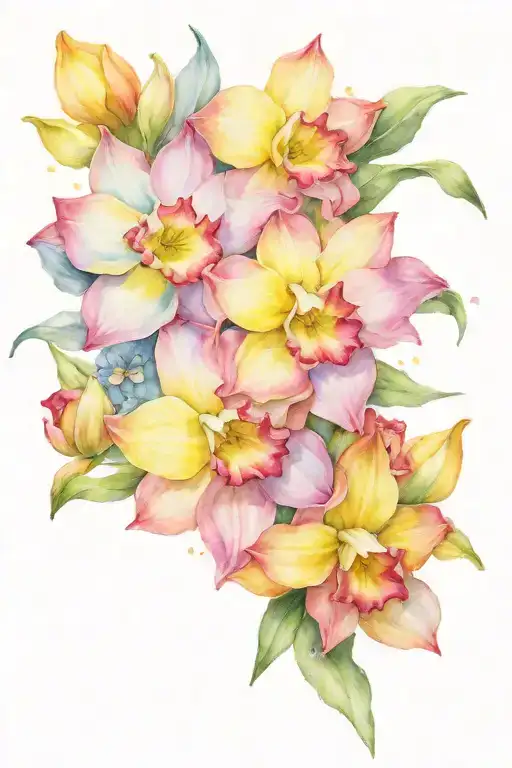 Daffodil Hydrangeas Love Pisces Sagittarius