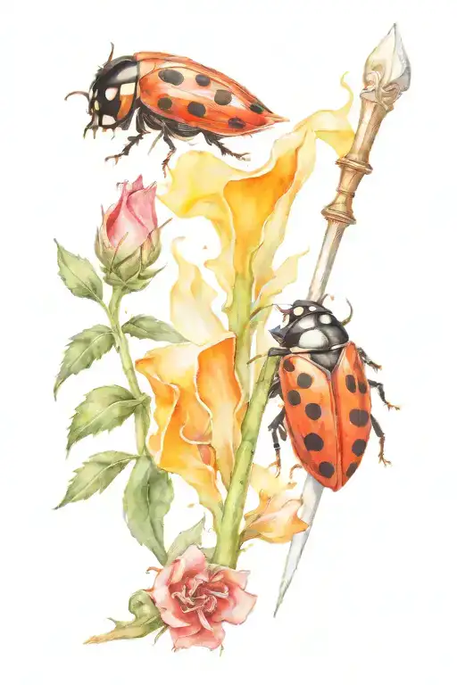 Ladybird And Dagger