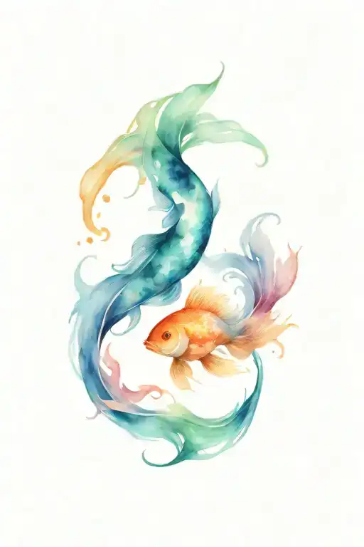 Dalia Koy Fish Ying Yang