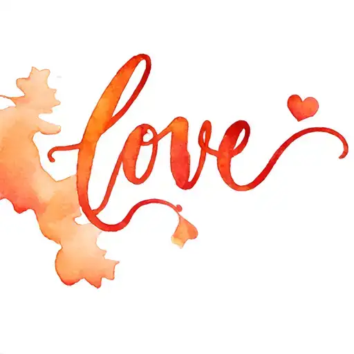 Pumpkin And Love Written Out In Cursive