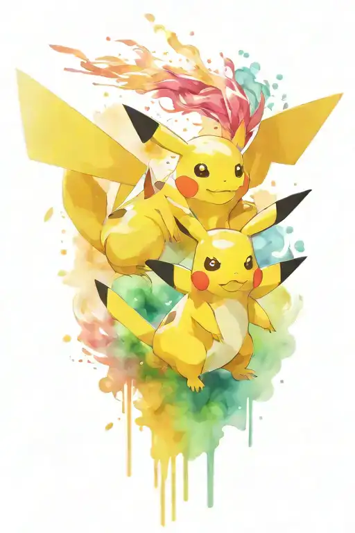 Pokemon Battle Scene