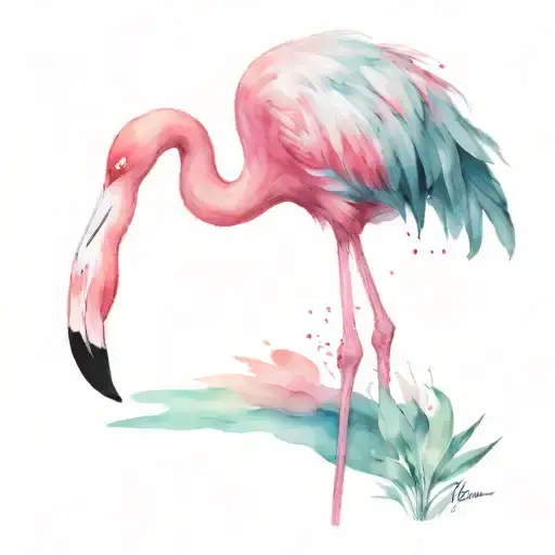 Flamingo Standing