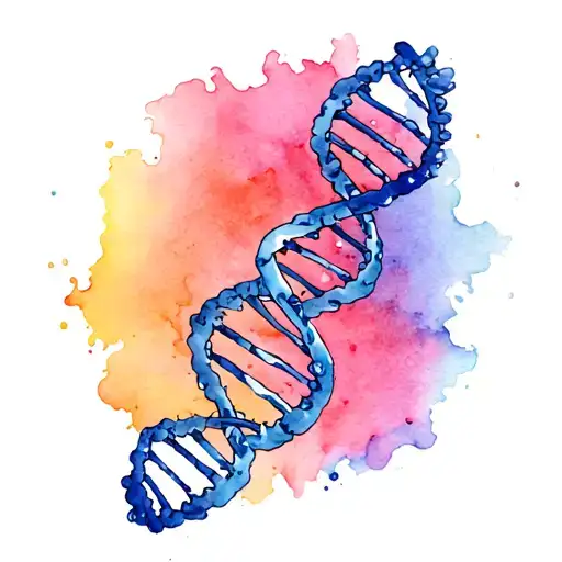 A Dna Helix Wrapped Around The Rounded Bone Near My Wrist