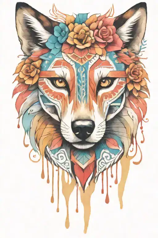 Big Aztec Wolf And Inside The Tradition Of The Day Of The Dead