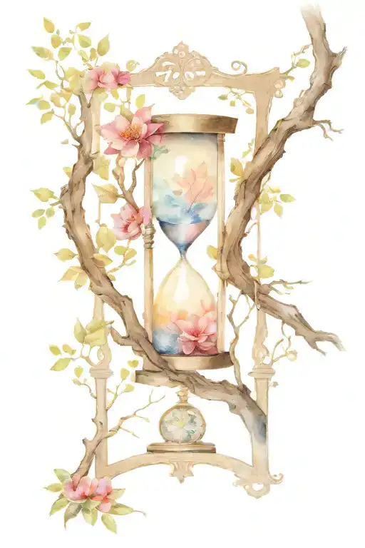 Hourglass Tree Of Life With Intricate