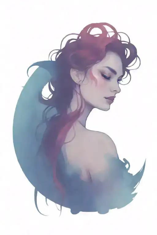 Lilith And Moon Surrounded