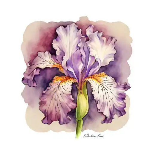 Iris Single Flower
