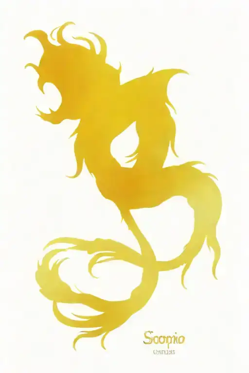 Scorpio Zodiac Sign And Letter S