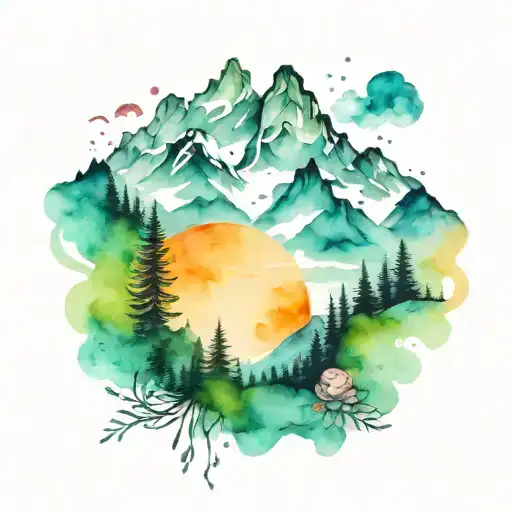 Mountain Scene