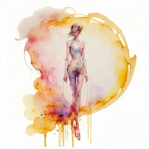 Creepy Tall Figure Standing Tall