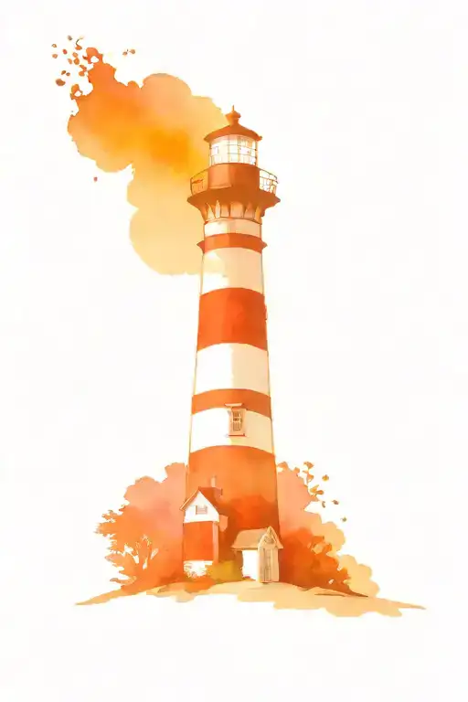 Hatteras Lighthouse Surrounded