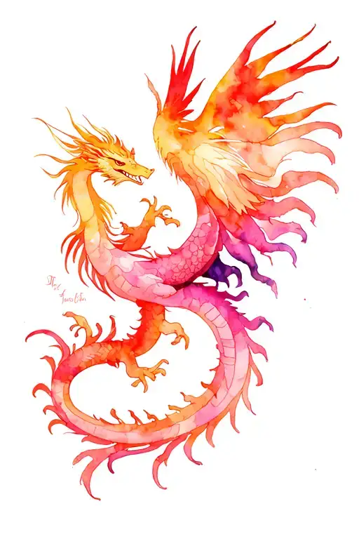 Dragon And Phoenix