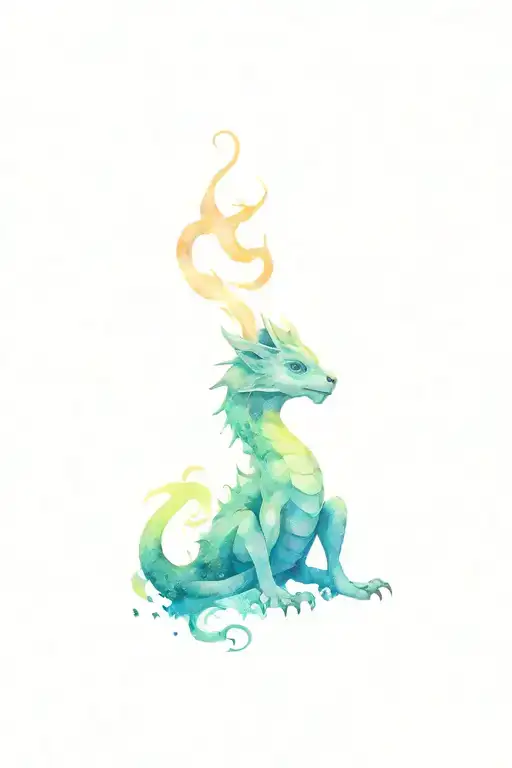 Luck Dragon Falkor Never Ending Story