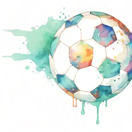 Gun Soccer Ball Surrounded