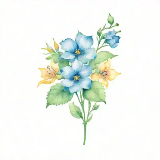 Flowers With Kids Birth Month Flowers - April & November & August