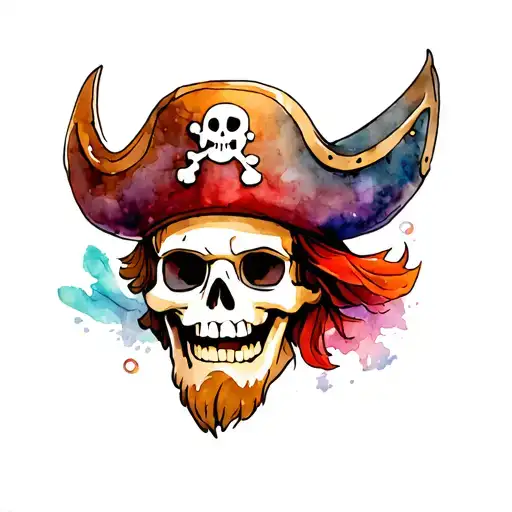 Funny Pirate Characters Exploring