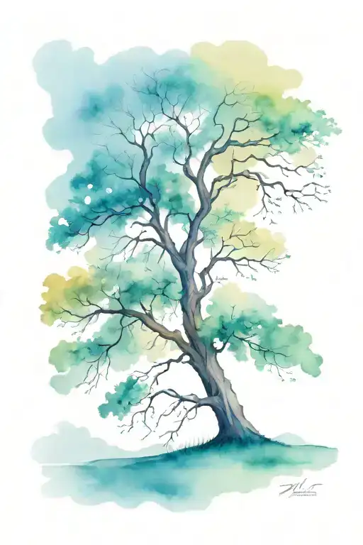 Tree In Remeberanve Of Many Loved Ones Passed Away