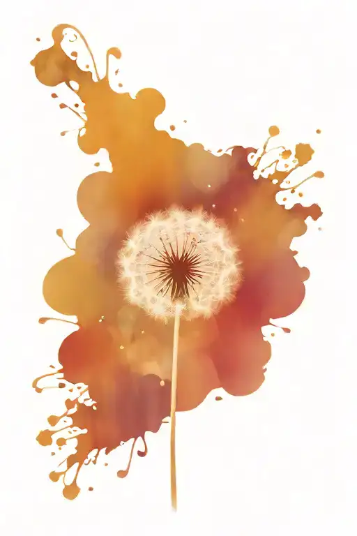 Spooky Dandelion Transforming