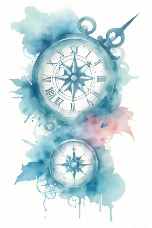 Clock And Compass